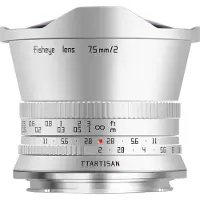 TTArtisan TTArtisans APS-C 7.5mm f/2.0 Nikon Z-mount argent