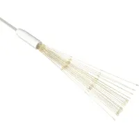 vidaXL Lumière de feu d'artifice Décoration de Noël Blanc chaud 20 cm 140 LEDs
