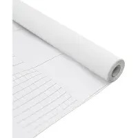 vidaXL Films pour fenêtre dépoli blanc PVC
