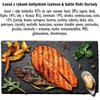 Paka Zwierzaka Saumon Avec Poisson De La Baltique M Nourriture Pour Chiens 9kg