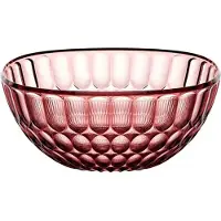 Guzzini 129725te280 Glass Serving Bowl Rose