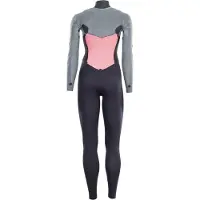 iON Element 5/4 Mm Woman Long Sleeve Chest Zip Neoprene Suit Gris S Femme