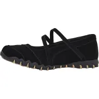 Bonprix Ballerines à lanières noir