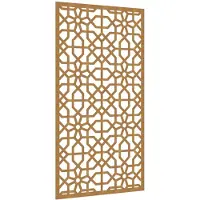 vidaXL Décoration murale jardin Moorish design 105x55 cm acier corten
