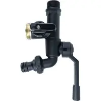 INF Robinet d'eau en cuivre 1/2"x3/4"x3/4