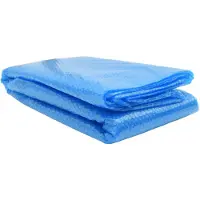 vidaXL Couverture de piscine rectangulaire PE bleu 300 x 200 cm