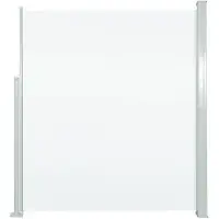 vidaXL Paravent Store vertical Patio Terrasse 160 x 300 cm Couleur Crème
