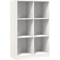 vidaXL Bibliothèque blanc 70x33x110 cm bois massif de pin