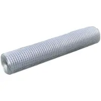 vidaXL Clôture en fil de fer pour poules Acier galvanisé 25x1 m Argenté