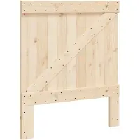 vidaXL Tête de lit 90x104 cm pin massif
