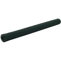 vidaXL Grillage Acier avec revêtement en PVC 25x1,5 m Vert143264