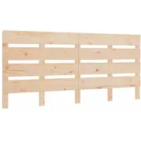 vidaXL Tête de lit 150x3x80 cm pin massif