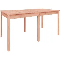 vidaXL Table de jardin 159,5x82,5x76 cm Bois massif Douglas
