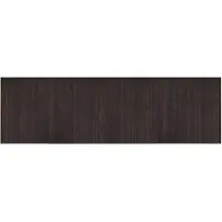 vidaXL Tapis rectangulaire marron foncé 60x200 cm bambou