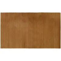 vidaXL Tapis rectangulaire marron 60x100 cm bambou