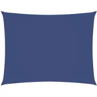 vidaXL Voile de parasol tissu oxford rectangulaire 3x6 m bleu