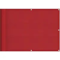 vidaXL Paravent de balcon rouge 75 x 800 cm 100 % polyester Oxford