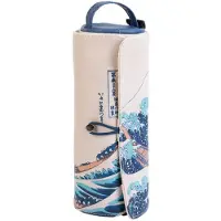 Grupo Erik Editores Grupo Erik Hoch Hokusai La Grande Vague Avant Kanagawa-roulante Beige Beige One Size