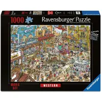 Ravensburger Puzzle « Filmset Western » - 1 000 pièces