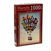 Magnolia Puzzle Butterfly Balloon - 1000 pièces