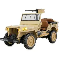 Amewi 22738 Jeep Willys MB Scale Crawler 4WD 1:14 RTR sand 14+