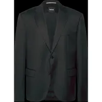 BOSS Regular Fit Veste noir, Unicolore