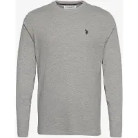 U.S. POLO ASSN. T-Shirt 'UMBROLIN' gris chiné