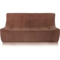 Popsofa Canapé Rave 2,5 places Terre Cuite