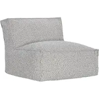 Popsofa Fauteuil d’extérieur Kiki Gris