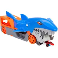 Hot Wheels Véhicule MATTEL HW CITY Transport de requins GVG36