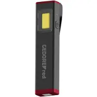 Gedore GEDOREred 3301759 GEDOREred R95700089 LED Handleuchte schwarz 8,9 cm, 600 mAh
