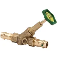Schlosser Valve de régulation JS, raccordement fileté, acier inoxydable, DN15, pression 15 bar, e DVGW