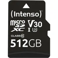 Intenso 3433493 mémoire flash 512 Go MicroSDXC UHS-I Classe 10
