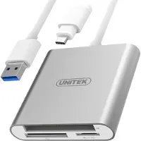 UNITEK Lecteur USB 3.0/USB-C (Y-9313D)