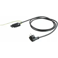 Bachmann câble d'alimentation CEE7/7, prise de terre GST18, noir, 3 m