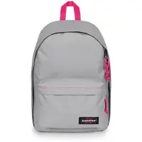 Eastpak sac d'école sac à dos pour ordinateur portable Out of Office 27L Kontrast Grey Pink gris