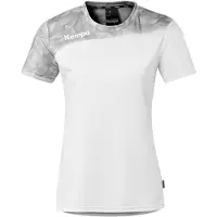 Kempa T-shirt Athletics 29 pour femmes - blanc/gris pierre, taille : XS