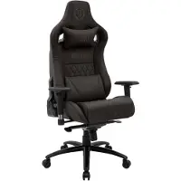 CLP Chaise de bureau Keren cuir véritable