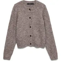 Vero Moda Cardigan 'VMNOVAH' marron chiné