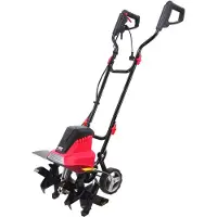 AWTOOLS Fraise électrique pour sol de 1500W avec roues de support