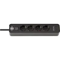 Brennenstuhl Bn3436 Power Strip Argenté One Size / EU Plug 220V