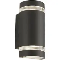 Searchlight Applique LED, gris, aluminium, H 24 cm, OUTDOOR
