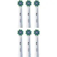 Oral-B Pro Crossaction 6er Electric Brush Replacement Argenté