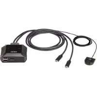 Aten Commutateur Kvm Displayport 4k Usb-c