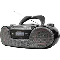 Soundmaster SCD8300SW Boombox Radio DAB+/FM Lecteur CD USB/SD Bluetooth Réveil