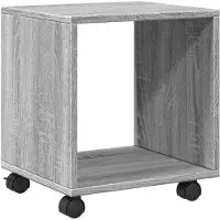 vidaXL Armoire roulante sonoma gris 37x33x42,5 cm bois d'ingénierie