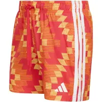 Adidas Boardshorts 'FB AOP' orange clair / orange foncé / rouge orangé / blanc