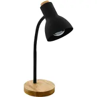 Eglo Lampe à poser 98831 VERADAL E27 1x40 W noir/brun