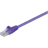 Goobay patch cable Cat 5 U/UTP purple 20 m
