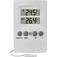 Generique Thermomètre filaire TFA Dostmann 30-1024 blanc